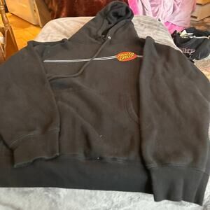 santa cruz hoodie size medium vintage